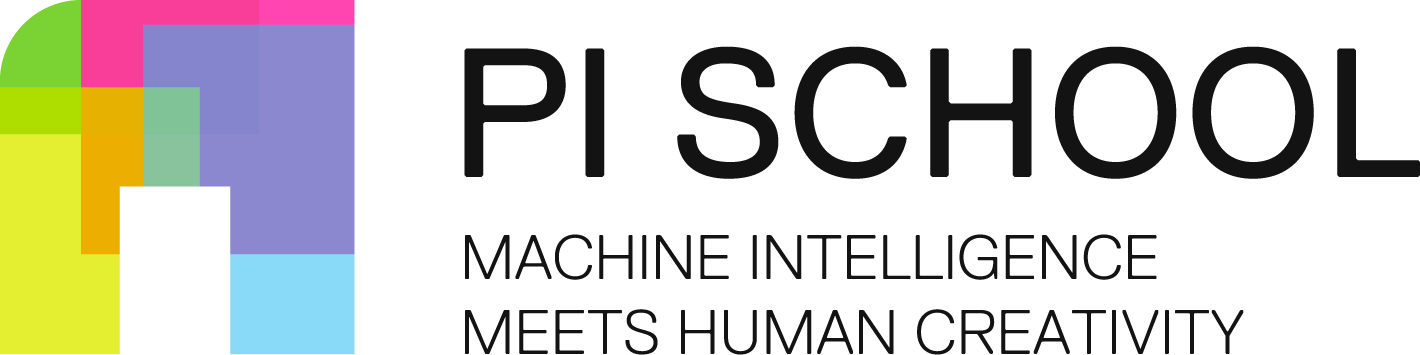 Pi School black logo